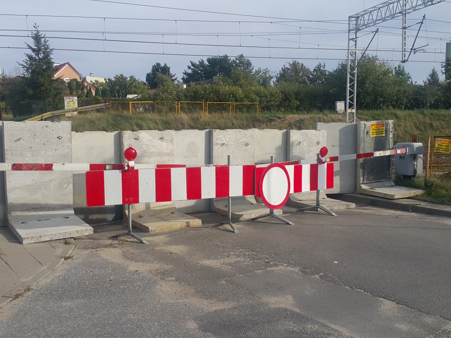 Przesunął się termin otwarcia przejścia przez tory na Okólnej. W przyszłym tygodniu rozpoczną się nocne prace 
