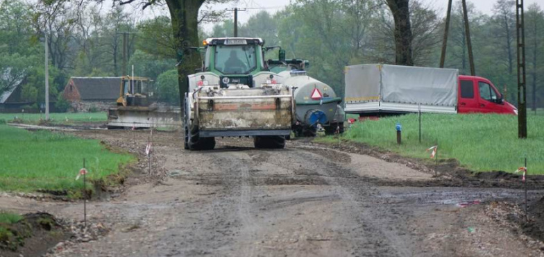 Gmina to wielki plac budowy. Są już też plany na prace po majówce