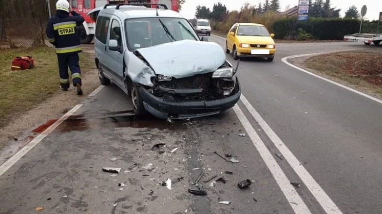 Wypadek w Zofii. Zderzyły się dwa auta
