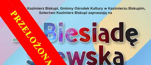Biesiada Szewska w Kazimierzu Biskupim przełożona na wrzesień!