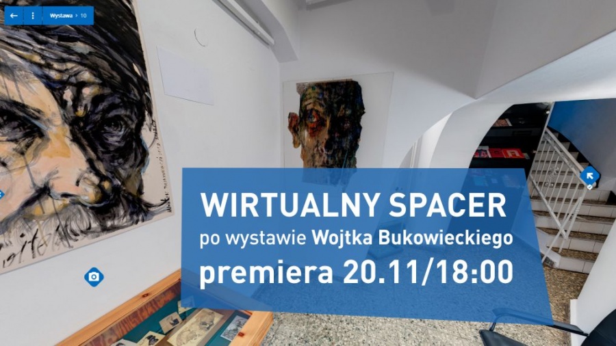 Bezpiecznie i bez wychodzenia z domu. Spaceruj wirtualnie po wystawie Wojtka Bukowieckiego 