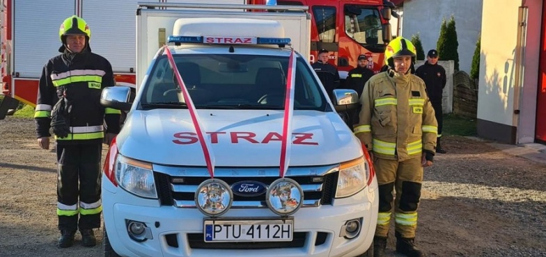 Druhom przekazano lekki samochód ratowniczy 