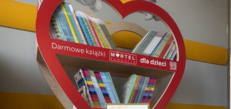 Biblioteczne Serce zabije w oddziale dziecięcym. Już drugie w naszym szpitalu