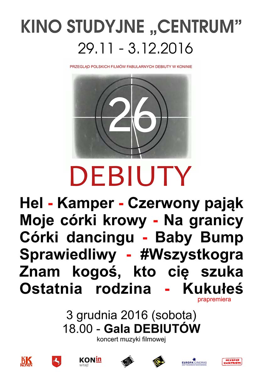 26. Przegląd Polskich Filmów Fabularnych DEBIUTY