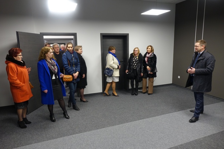 Galę Przedsiębiorczości zakończyło wieczorne zwiedzanie nowego urzędu 