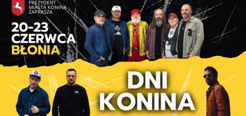 Program Dni Konina. Koncerty, rywalizacja strongmanów, zawody konne, Przystanek Koninkowo, Noc Świętojańska