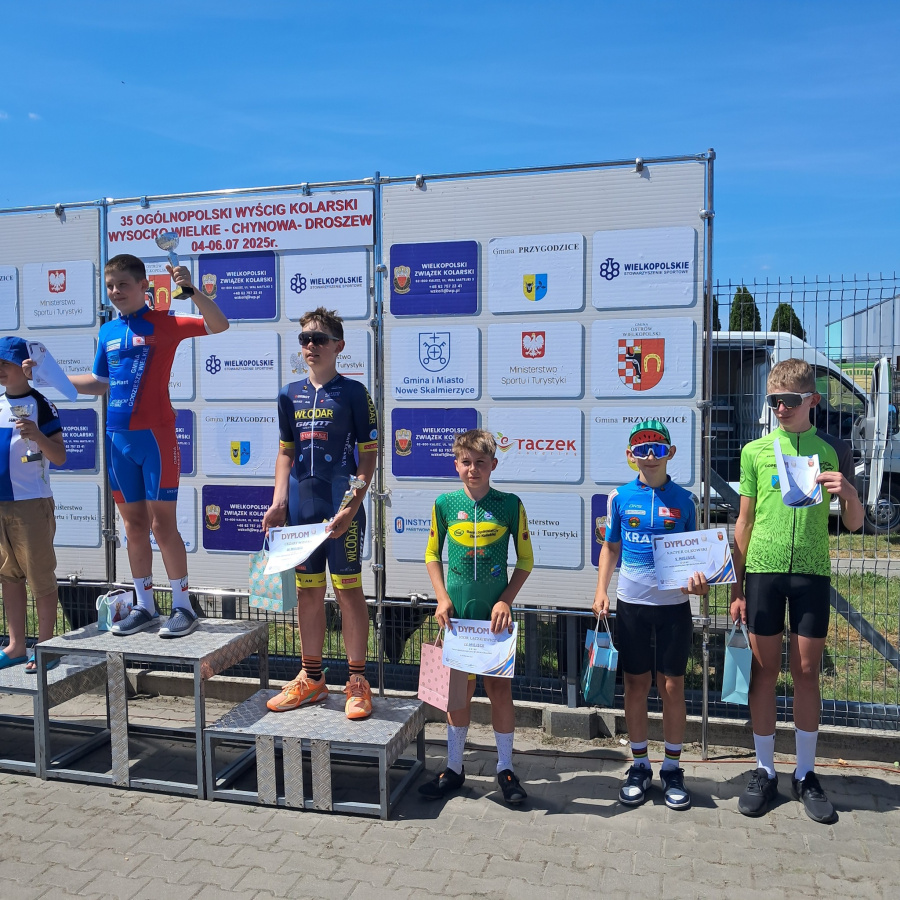 Dobre wyniki zawodników KLTC Konin w ogólnopolskim wyścigu