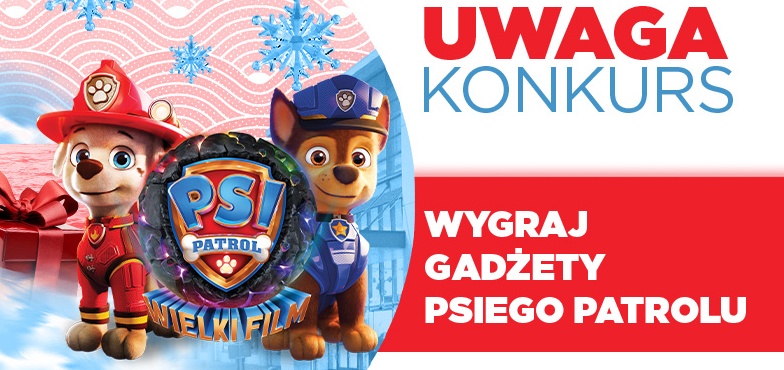 Psi Patrol przyjedzie do Galerii nad Jeziorem