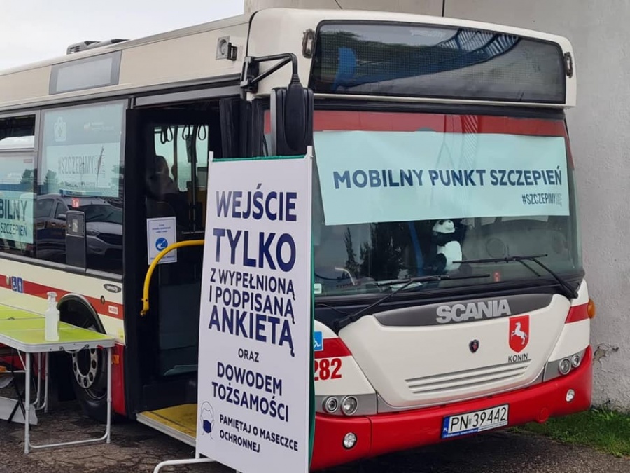 Mobilny Punkt Szczepień wyrusza w trasę. Tym razem będzie na bazarze 