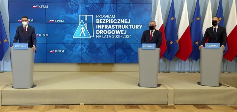Będą pieniądze na doświetlanie i przebudowę przejść dla pieszych na drogach krajowych 
