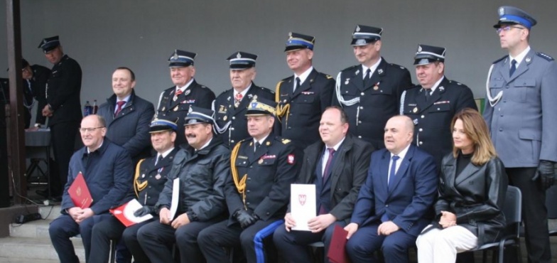Wysoko postawieni goście i odznaczenia z okazji Dnia Strażaka 