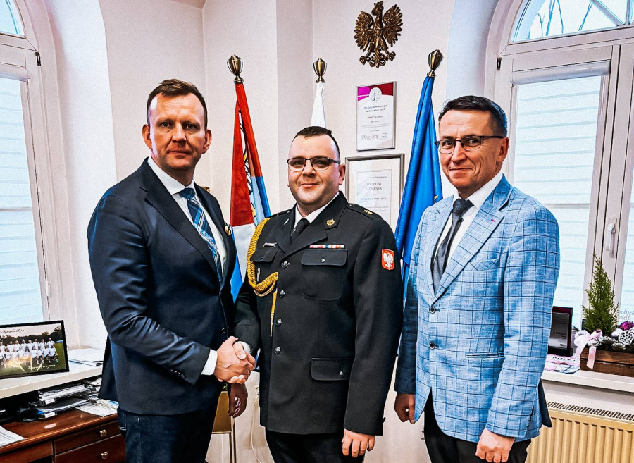 Nowy zastępca komendanta w KP PSP w Słupcy