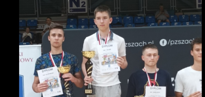 Dwa srebrne medale Mistrzostw Polski Juniorów dla Jana Klimkowskiego