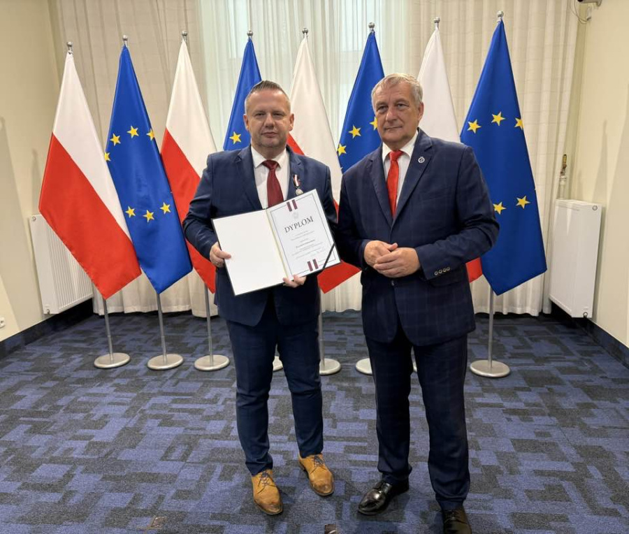 Burmistrz Koła z Odznaką Honorową „Za Zasługi dla Samorządu Terytorialnego”