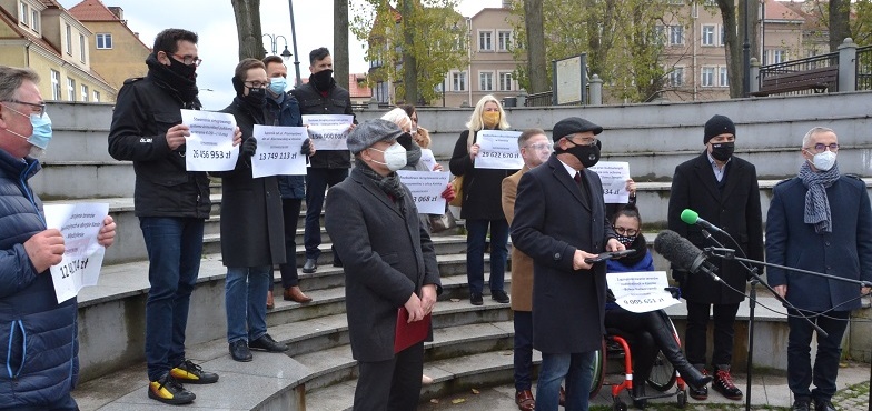 Nie powstanie wiele inwestycji w regionie bez dotacji z UE. Przedstawiciele PO skrytykowali zamiar zawetowania unijnego budżetu przez polski rząd 