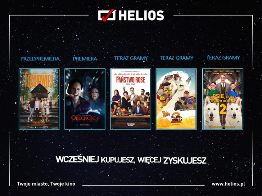 Wrześniowe nowości w kinie Helios