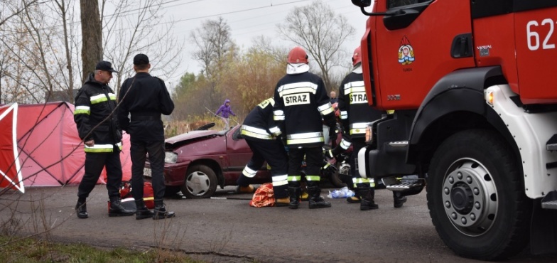 Śmiertelny wypadek w Warence. Mężczyzna zginął niedaleko domu