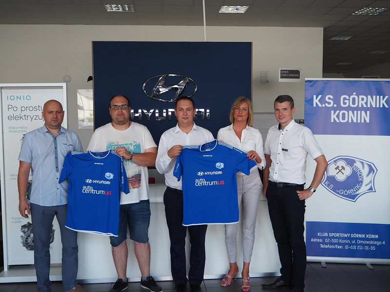 „Górnik” Konin z nowym sponsorem. Hyundai pomoże piłkarzom