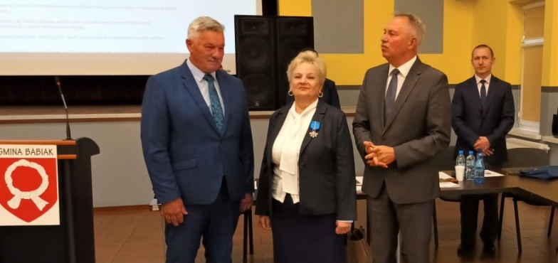 Była sekretarz gminy wyróżniona odznaką honorową „Za zasługi dla województwa wielkopolskiego”