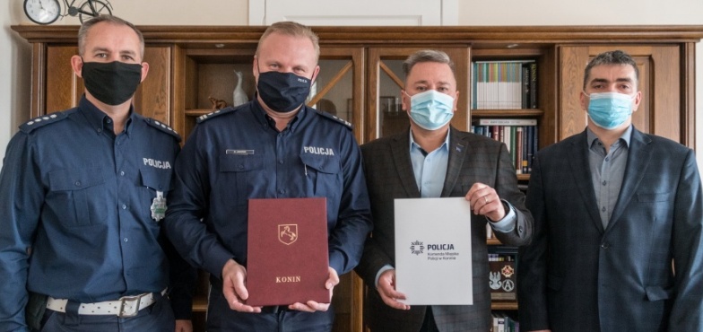 Prezydent i komendant policji podpisali porozumienie w sprawie współpracy 
