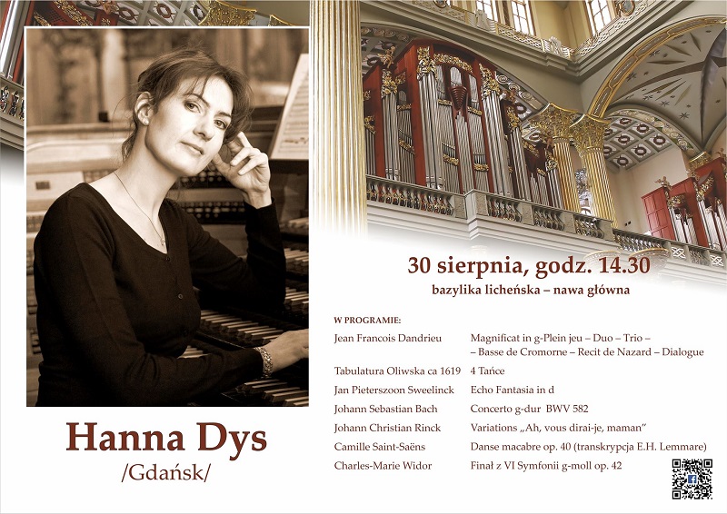 To będzie ostatni koncert z cyklu „Basilica Sonans”. Na organach zagra Hanna Dys