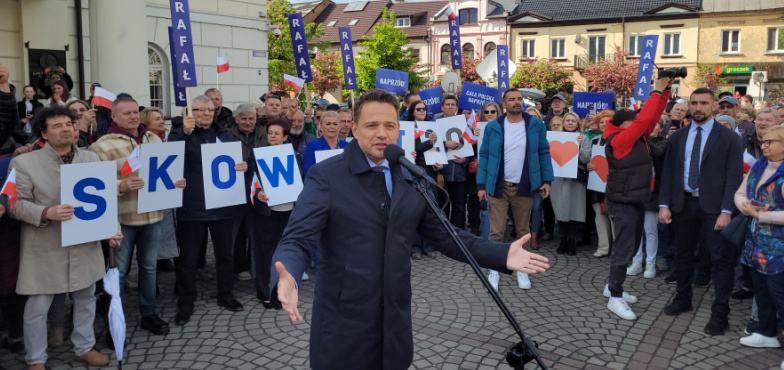 Rafał Trzaskowski w Kole. „Na ostatniej prostej potrzebujemy bardzo dużo energii”