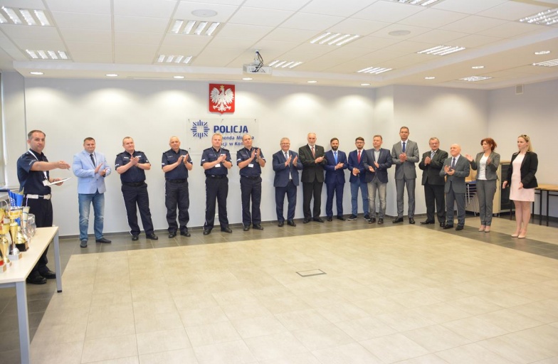 Najwyżej na podium policjant z Turku. Najlepsi będą walczyć na szczeblu wojewódzkim