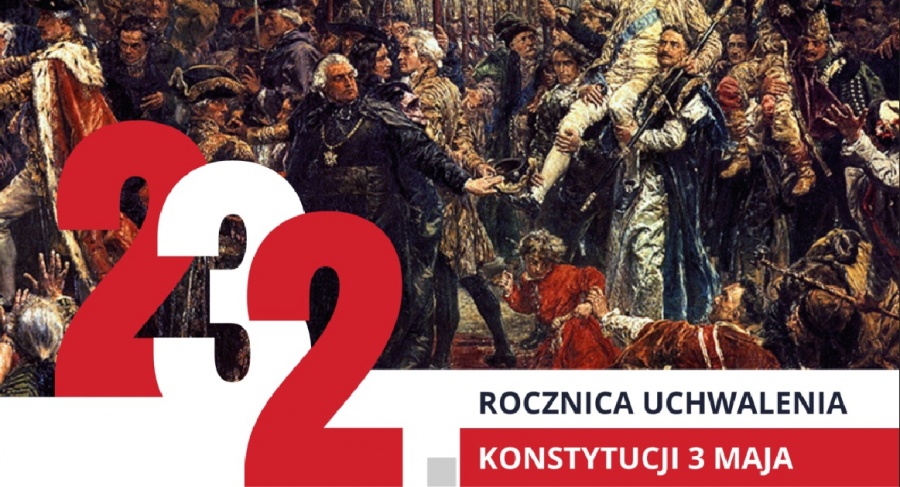 Dziś przypada 232. rocznica uchwalenia Konstytucji 3 Maja