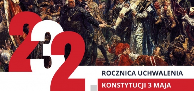 Dziś przypada 232. rocznica uchwalenia Konstytucji 3 Maja