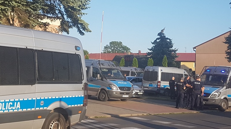 Jutro obywatelska akcja przeciwko działaniu kopalni i elektrowni. Zaroiło się od policji 