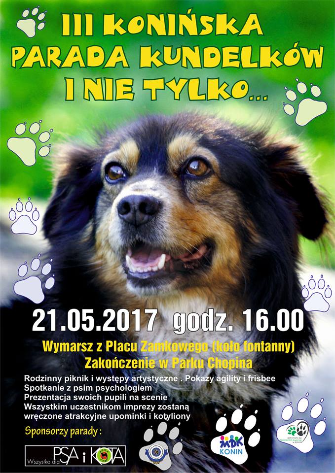 W niedzielę wyruszy parada. Zabierz ze sobą psa