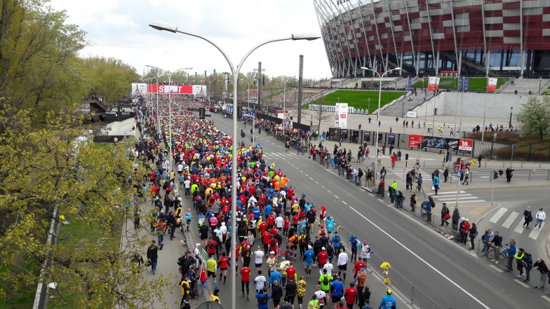 Maraton w Warszawie, największe święto biegaczy. Byliśmy i my