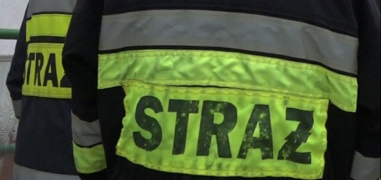 Siedziała na parapecie okna. Strażacy musieli działać błyskawicznie