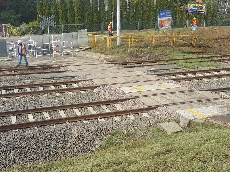 Odbiór przejścia przez tory na ulicy Okólnej odbędzie się w poniedziałek 