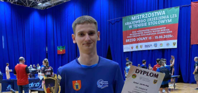 Adam Kaszuba tuż za podium na mistrzostwach Polski LZS