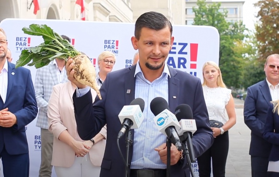 Burak dla Kołodziejczaka od wójta