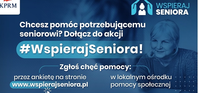 Dla potrzebujących i wolontariuszy w związku z obostrzeniami. Powstaje Solidarnościowy Korpus Wsparcia Seniorów