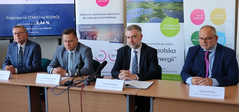 Marszałek Marek Woźniak przyjechał do Konina. Rozmawiać o sprawiedliwej transformacji