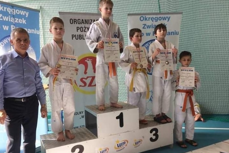 Dwie imprezy, cztery medale judoków z UKS Górnik Konin