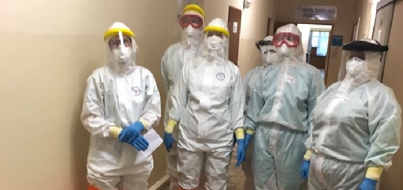 „Transport 46 chorych rozpoczął się o 8.00”. Pod Kaliszem powstał drugi szpital dla pacjentów z COVID-19