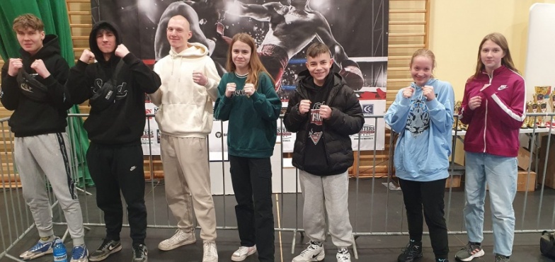 Wystartowali w Kickboxerskich Mistrzostwach Województwa Pomorskiego w Bolszewie