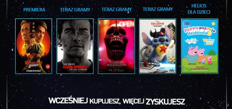 Moc różnorodnych nowości kinie Helios