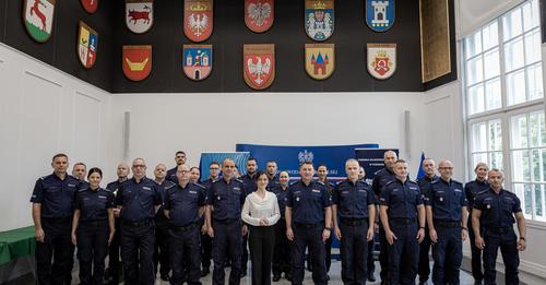 Tureccy policjanci najlepsi w Wielkopolsce