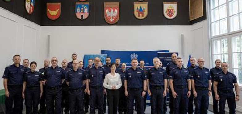 Tureccy policjanci najlepsi w Wielkopolsce