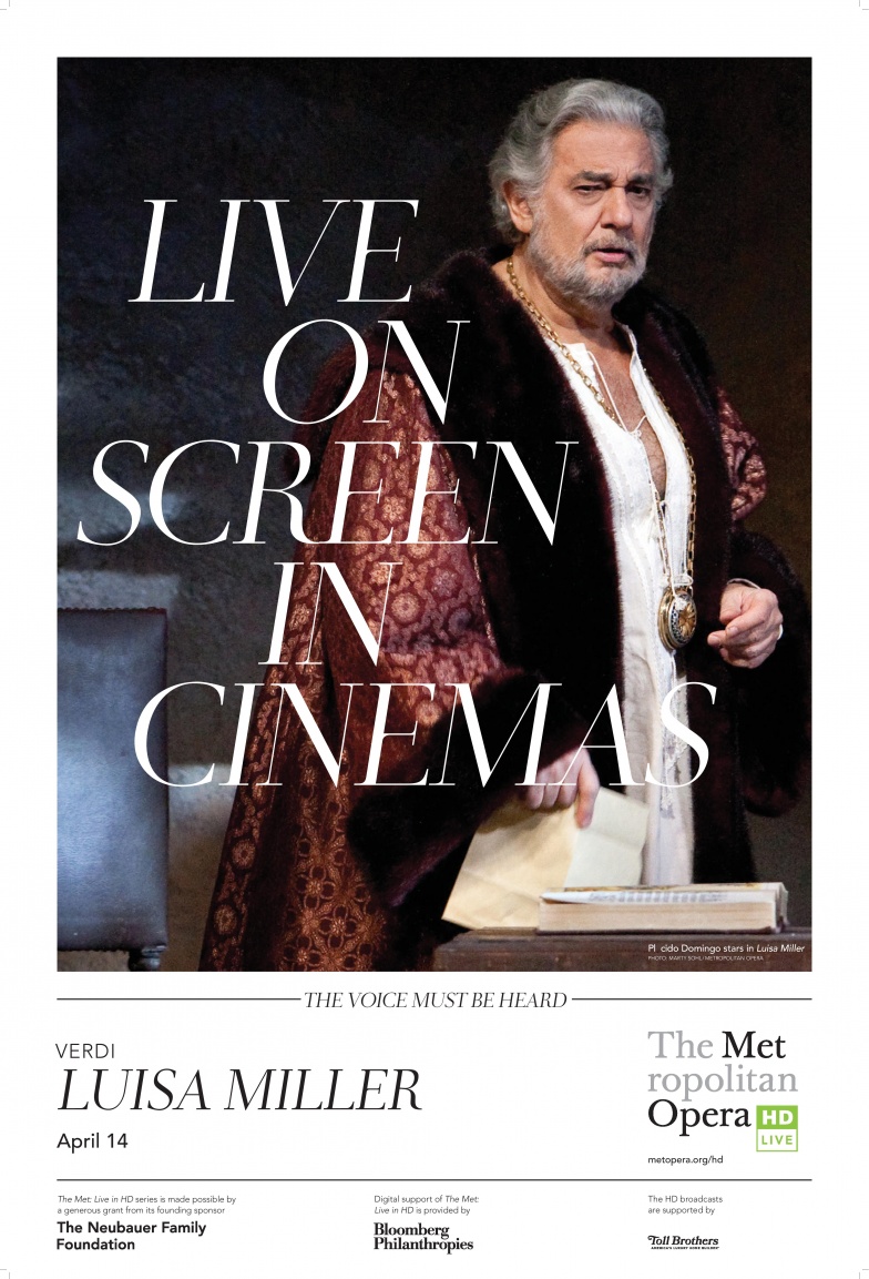 MET Opera: Luiza Miller