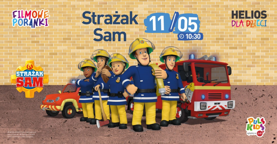  „Strażak Sam” to pełna humoru i ciepła animacja