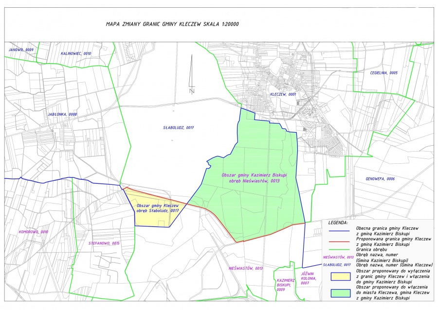 Gmina chce zmienić granice. W Kleczewie będą społeczne konsultacje