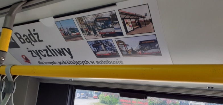 Nie będzie już plakatów na szybach autobusów MZK 