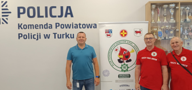 Policjanci i mieszkańcy oddali krew
