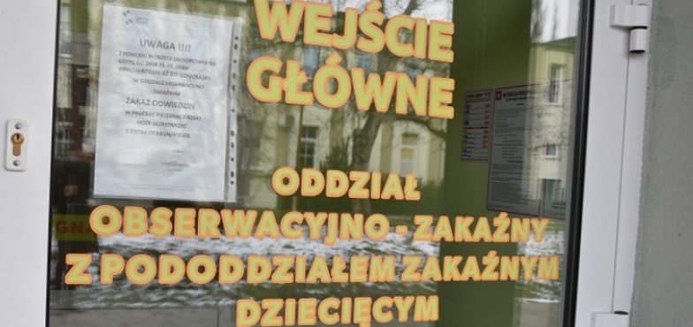 Pozytywne informacje z zakaźnego. Nie ma nowych wyników dodatnich